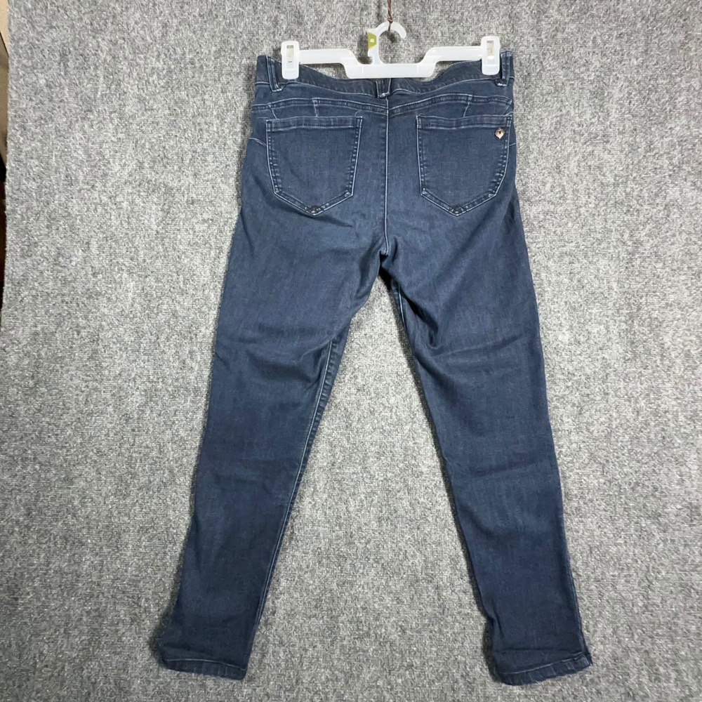 Democracy Absolution Jeans Women Size 12 Dark Wash Skinny Stretch Mid Rise Denim - Picture 7 of 14
